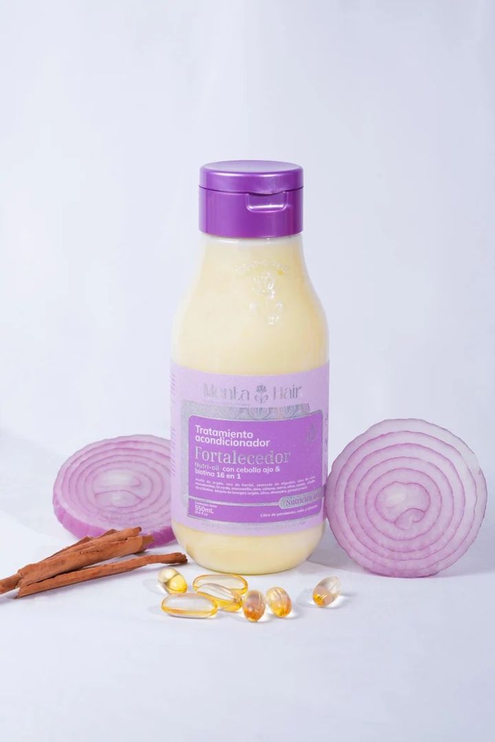Tratamiento Acondicionador Fortalecedor Con Cebolla y Ajo X550ml