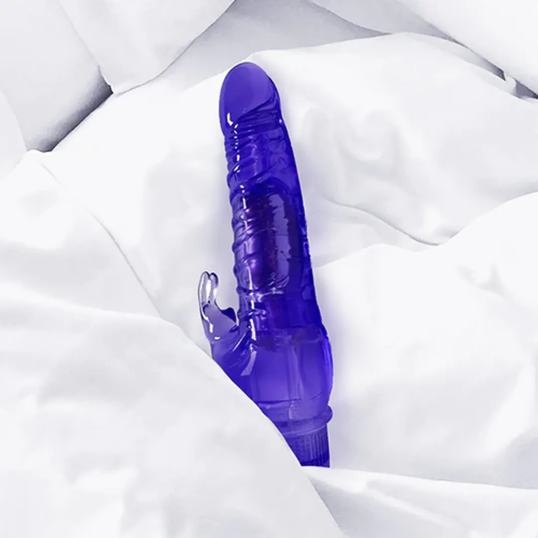 VIBRADOR CON ESTIMULADOR DE CLITORIS CLIMBLIG