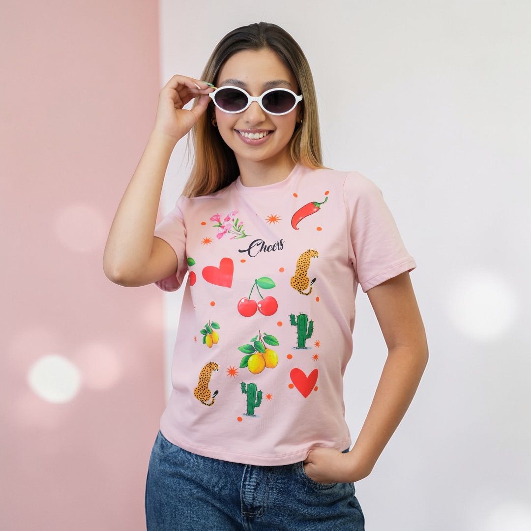 Camiseta Cerezas