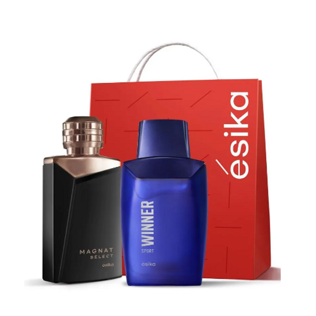 SET PERFUME DE HOMBRE MAGNAT SELECT + WINNER SPORT