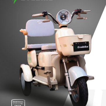 MOTO ELÉCTRICA EVOBIKE MODELO FAMILY Q - imagen 1