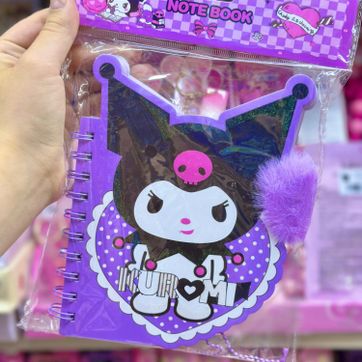 LIBRETA ARGOLLADA CAPYBARA Y SANRIO - imagen 1