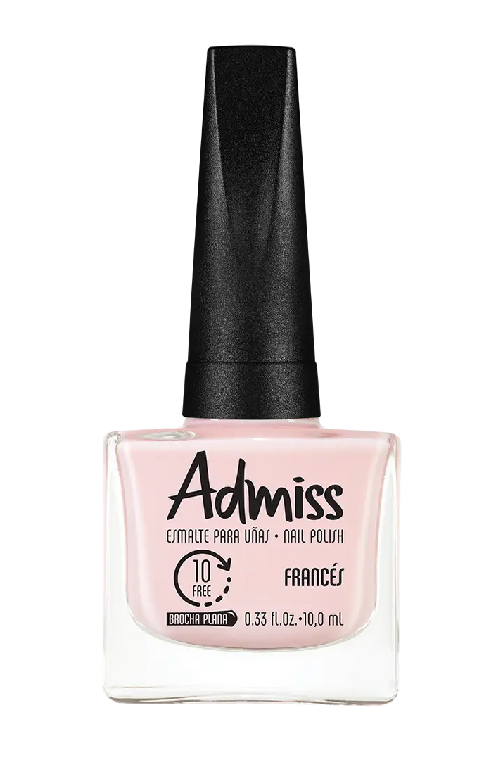 FRANCES - ESMALTE TRADICIONAL CREMOSOS ADMISS 10 ML - GAMA ROSADO