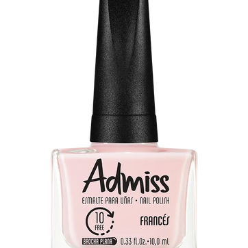 Imagen del producto FRANCES - ESMALTE TRADICIONAL CREMOSOS ADMISS 10 ML - GAMA ROSADO