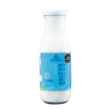 Imagen del producto YOGURT GRIEGO BEBIBLE NATURAL SAN MARTIN X 220GR