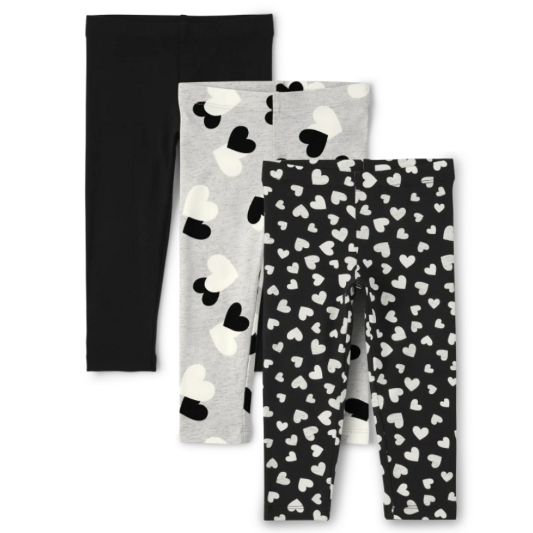 4T Set 3 Leggings CHILDRENS PLACE