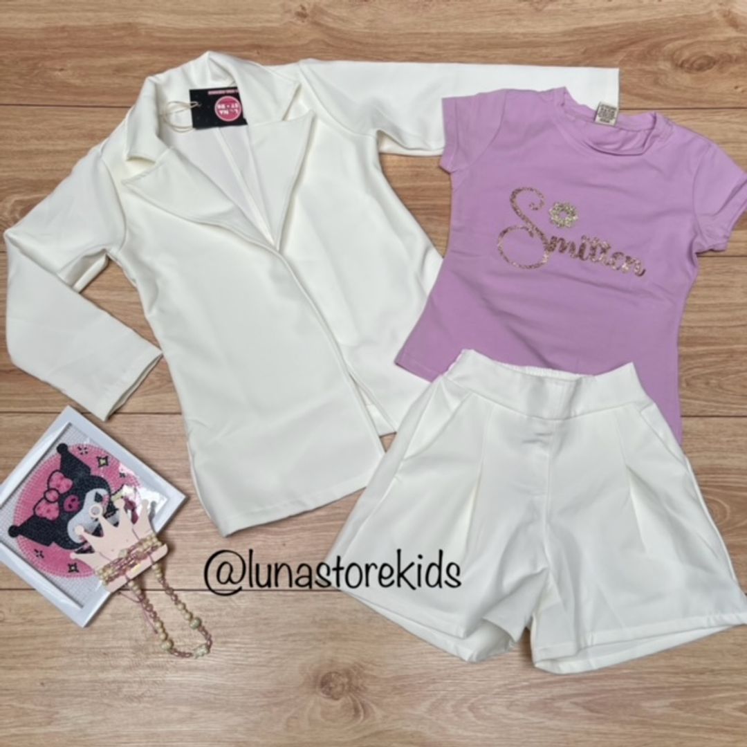 CONJUNTO TRIO DE SHORT