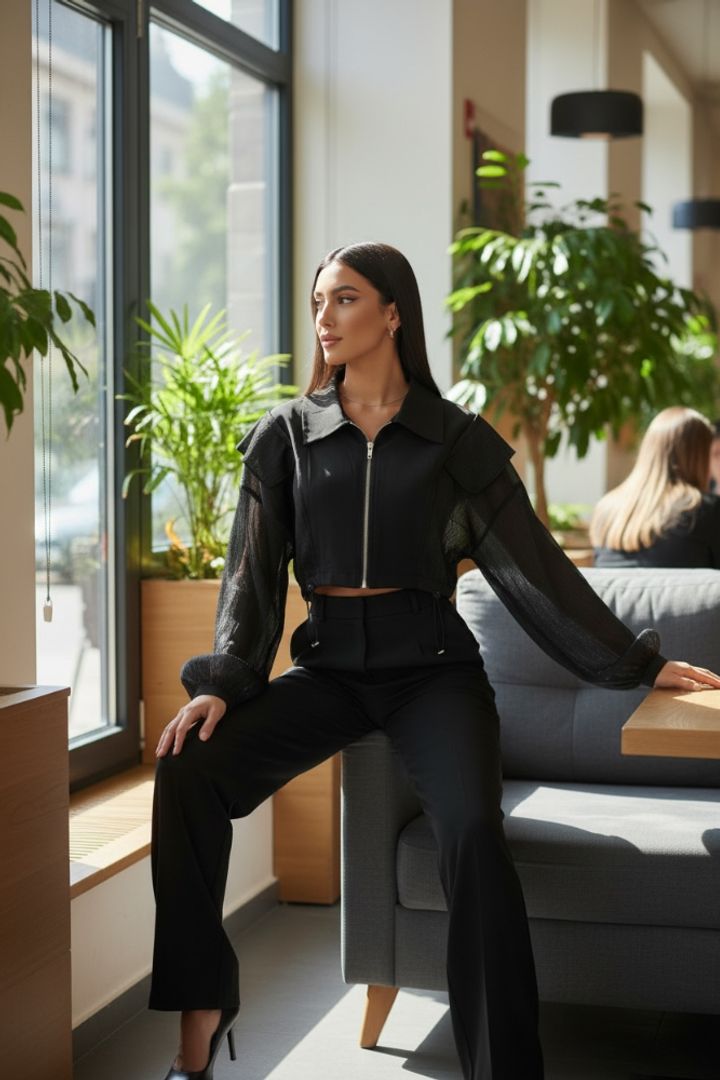 CHAQUETA MALLA CHALECO 