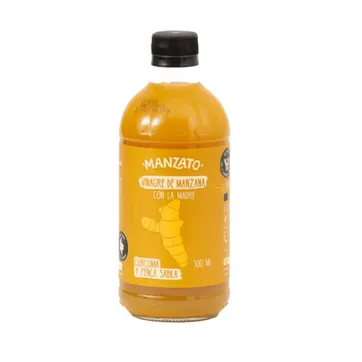 Imagen del producto VINAGRE DE CURCUMA DE MANZATO X 500 ML