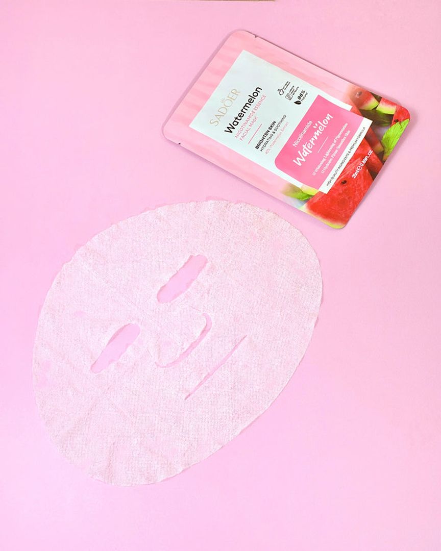 Velo Facial Niacinamida + Sandía Luminosidad & Hidratación – Sadoer