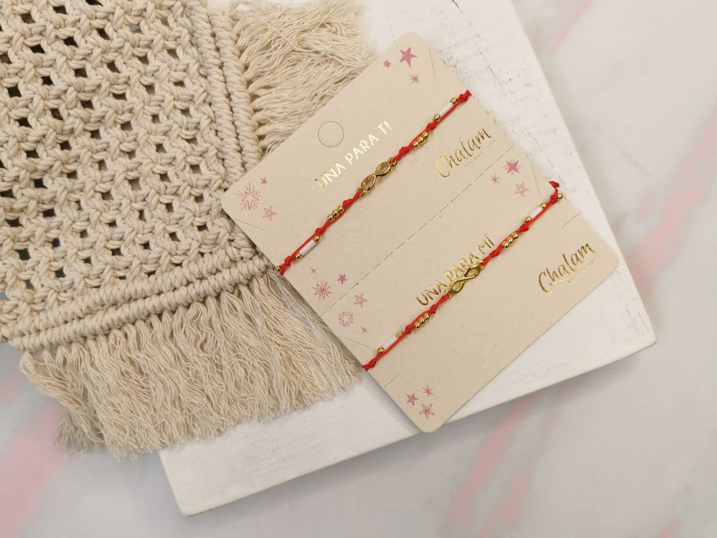 Dúo de pulseras Compartir Más amor