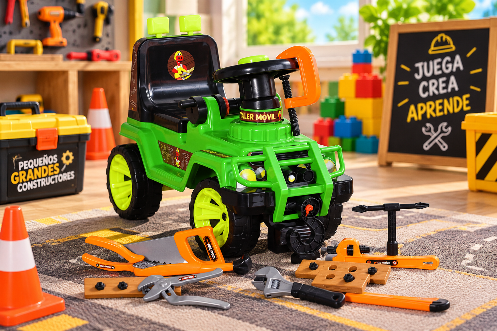JEEP TALLER MOVIL-BTOYS