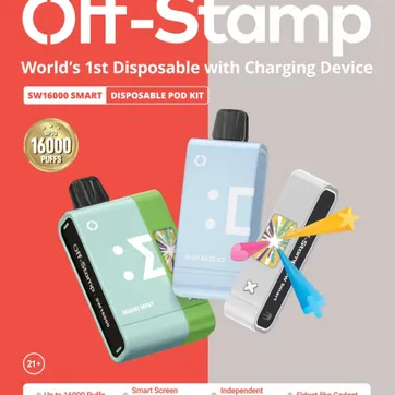 Off Stamp Miami Mint 16.000 Puffs Kit Bateria Y Pod - imagen 3