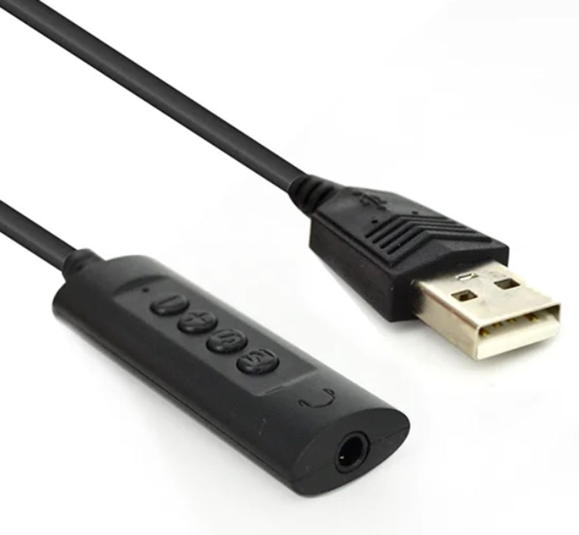 Cable adaptador USB a Jack 3.5mm