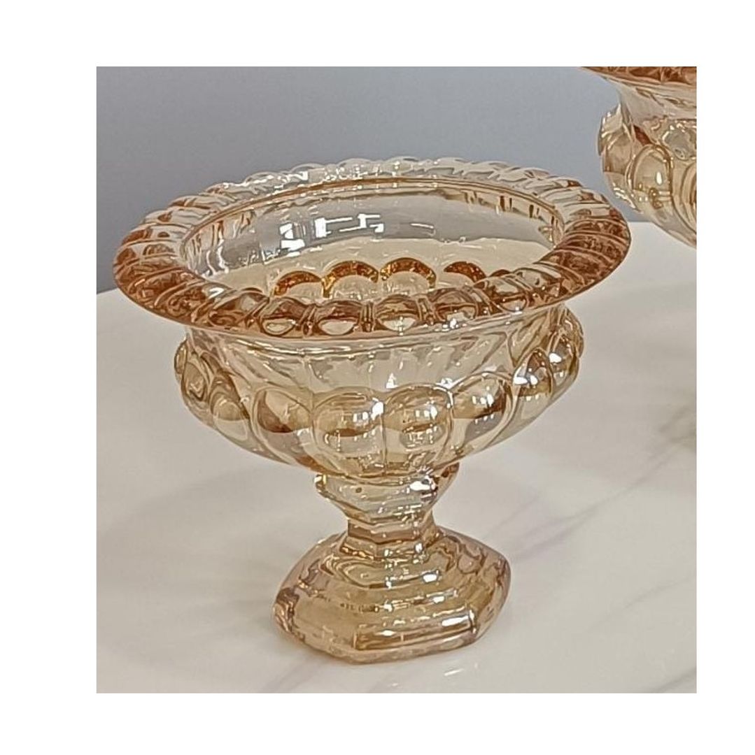 Florero de cristal Transparente