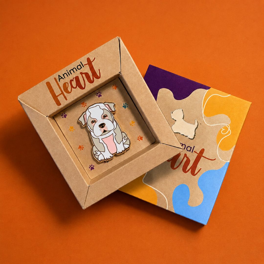 PIN BULLDOG INGLES BLANCO