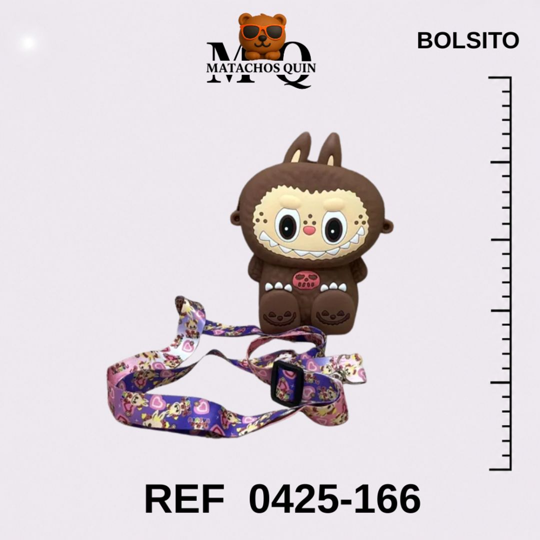 BOLSITO DE SILICONA DE LABUBU SURTIDO