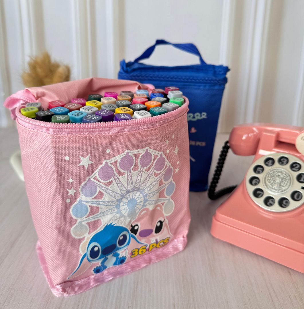 Maleta marcadores x36 Stitch 