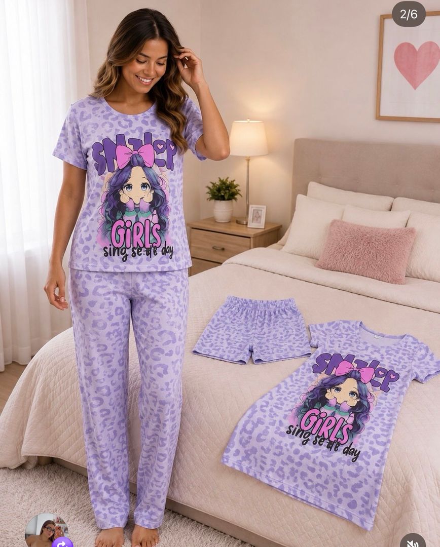Pijama set x 4