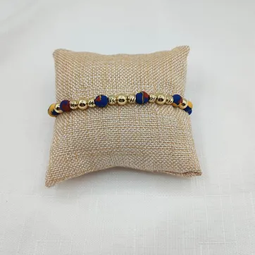 Imagen del producto PULSERA TRICOLOR DORADA 