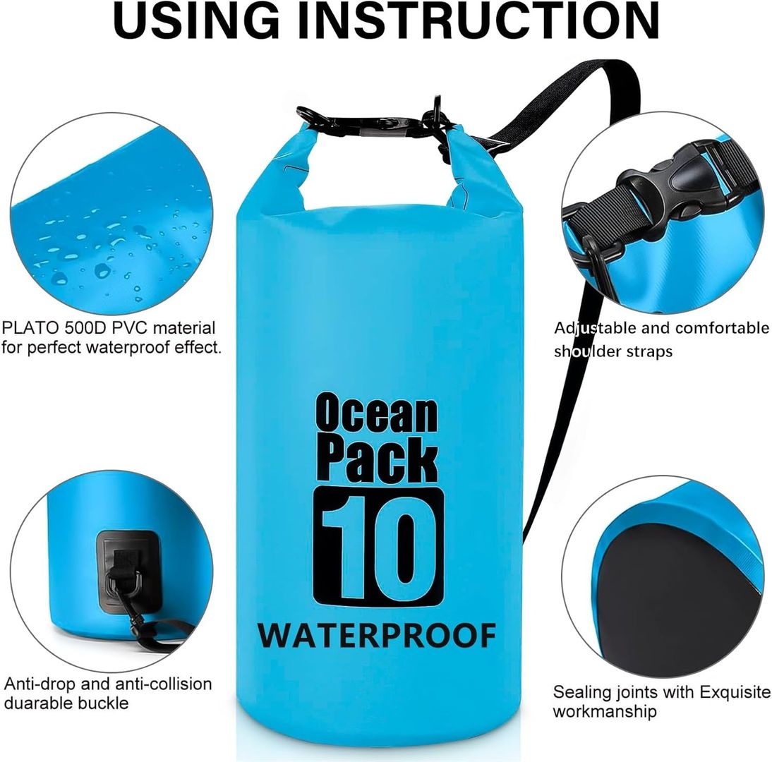 MALETA IMPERMEABLE 10 LITROS OCEAN PACK