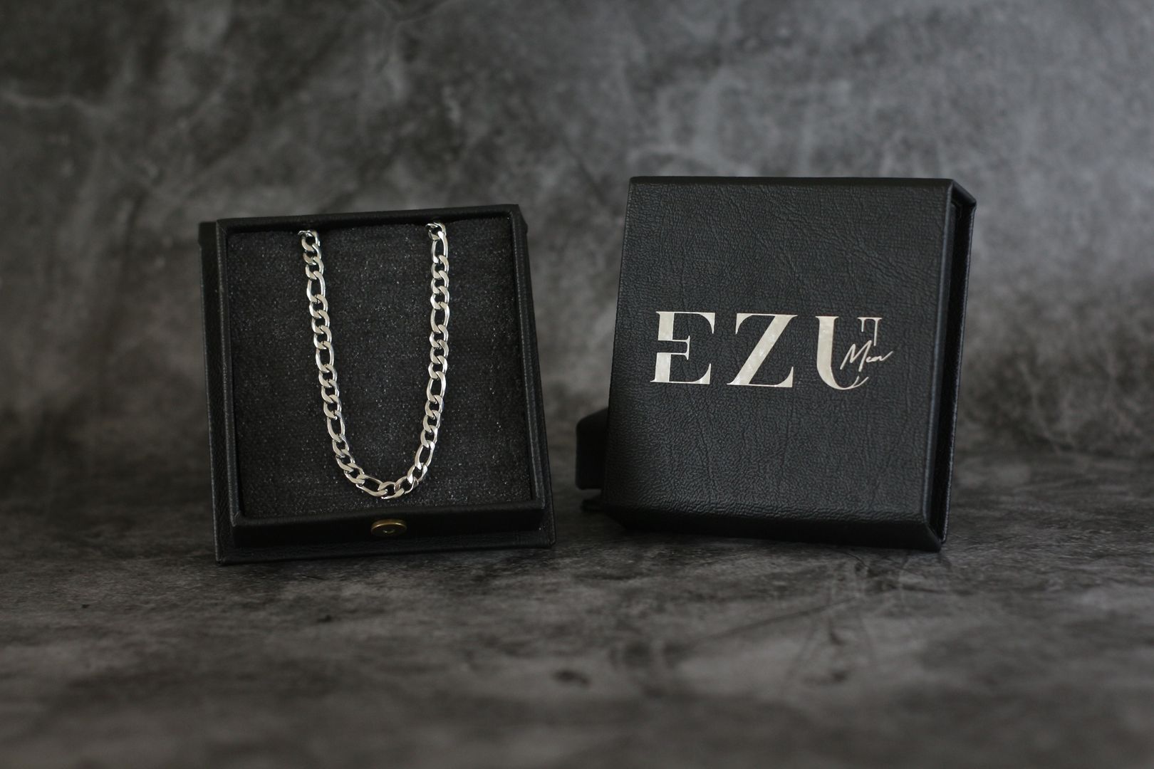 Cadena fígaro 5 mm- Silver