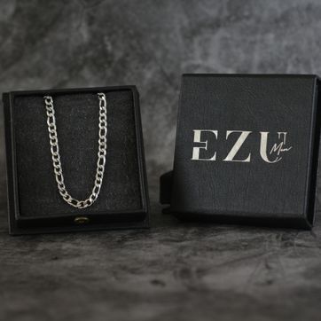 Cadena fígaro 5 mm- Silver - imagen 2