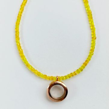 Cofre Cristales Amarillo - imagen 1