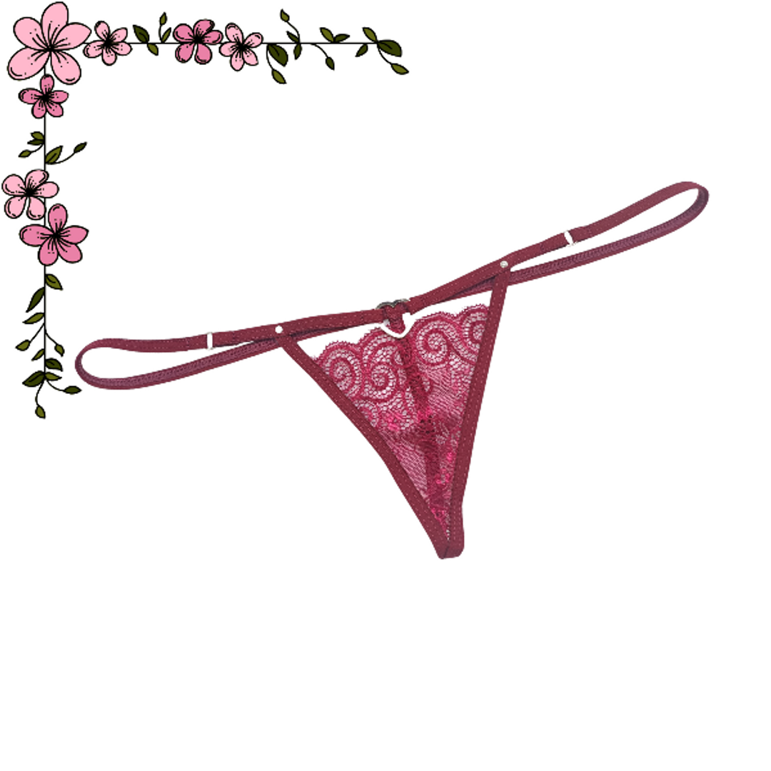 Tanga Hilo en encaje 