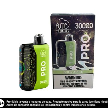 Imagen del producto Fume Pro Sour Apple 30.000 Puffs