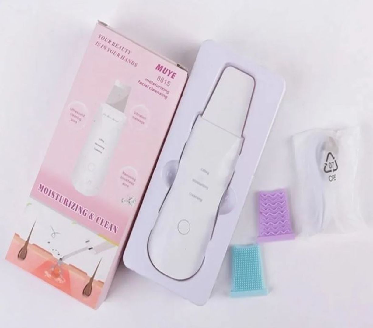 Limpiador Facial Ultrasónico Skin Scrubber