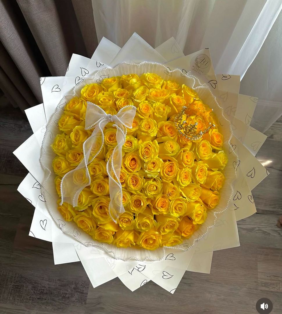 Ref.x100 Rosas Amarillas