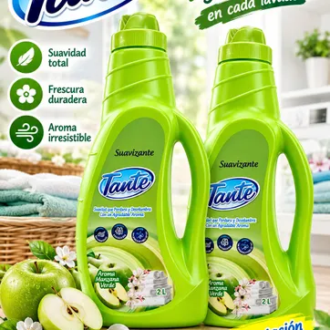 Imagen del producto SUAVIZANTE MANZANA VERDE TANTE X 2 LITROS