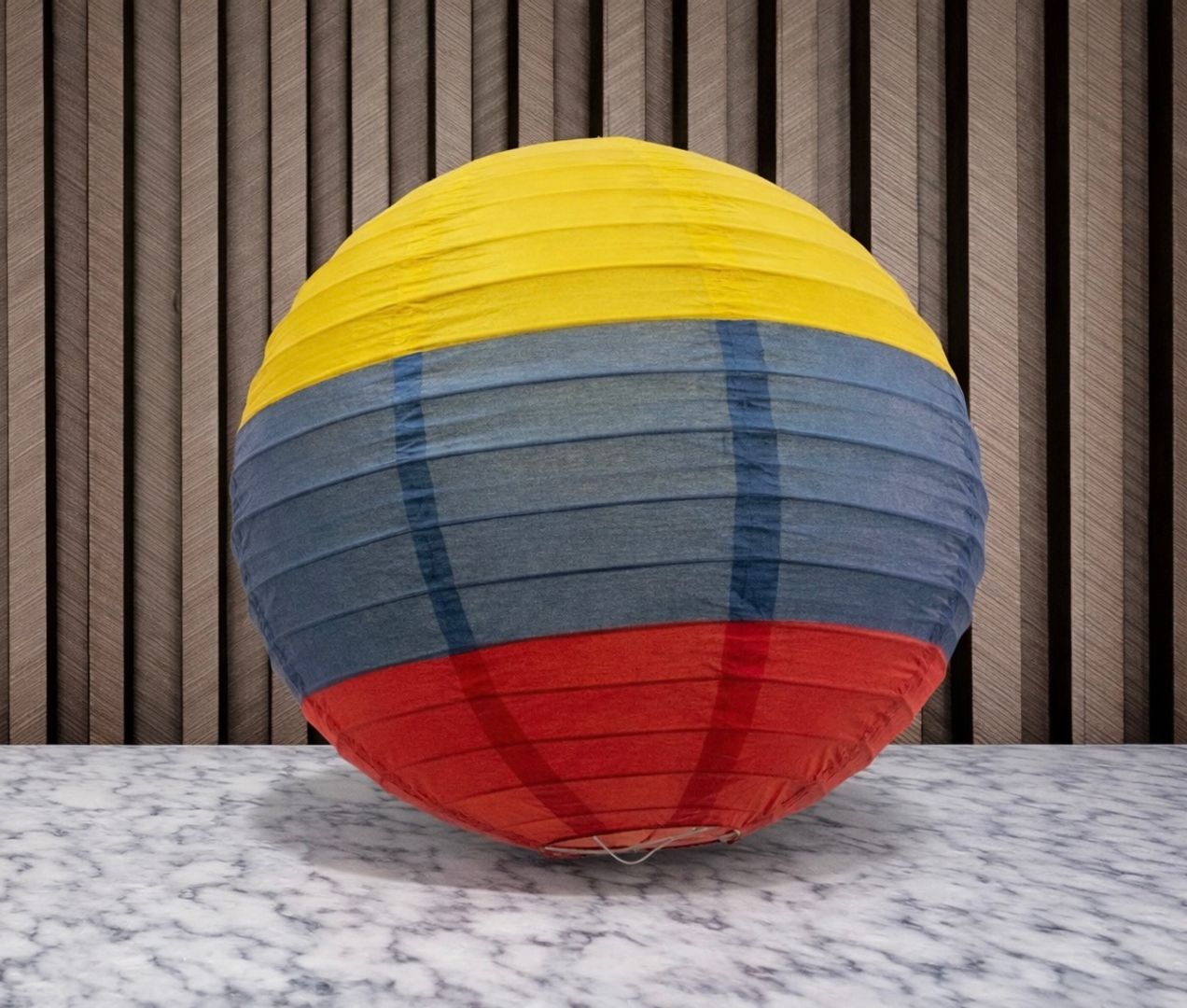 GLOBO CHINO DE PAPEL BANDERA DE COLOMBIA