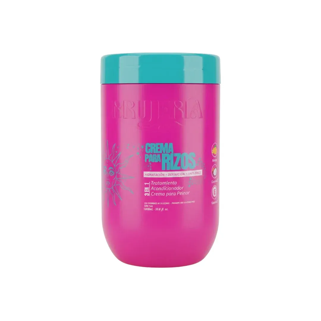 CREMA PARA RIZOS 1000ML BRUJERIA