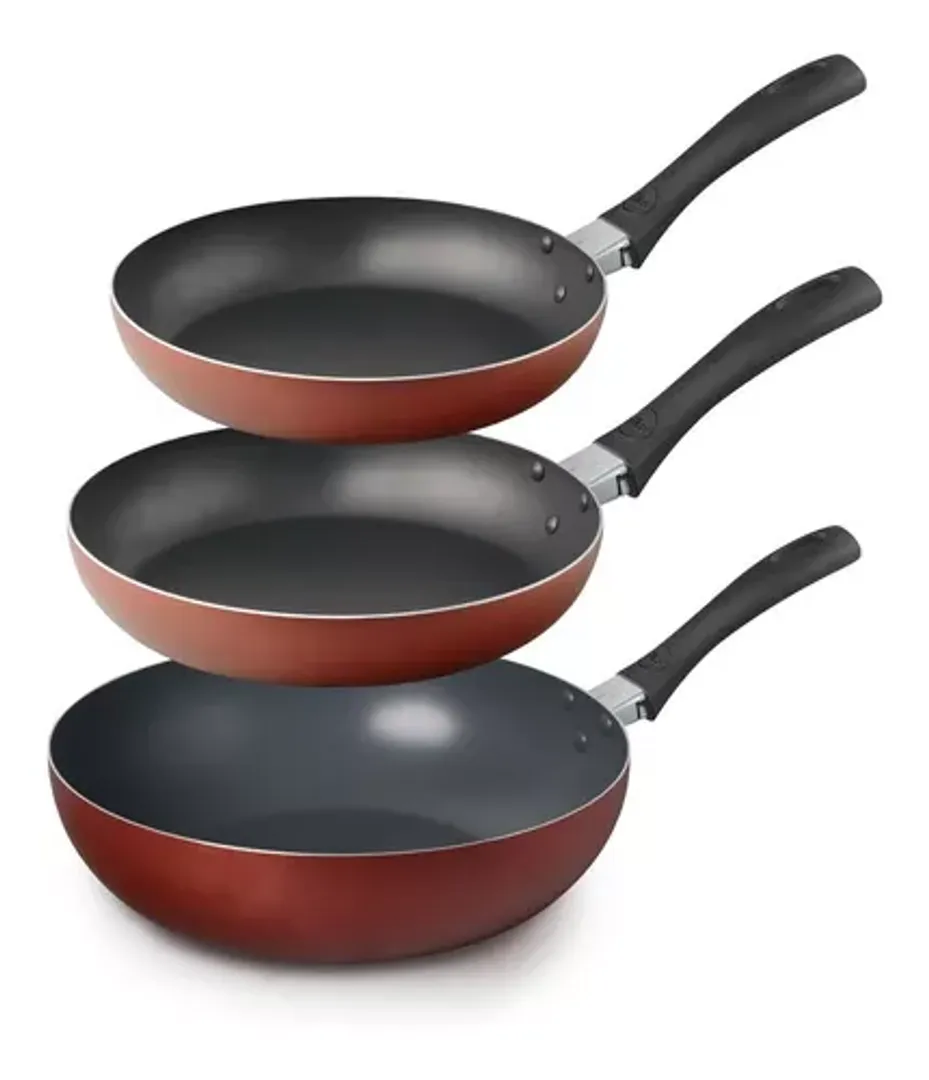 SET X 3 SARTENTES COPPER ILKO 243 ILKO