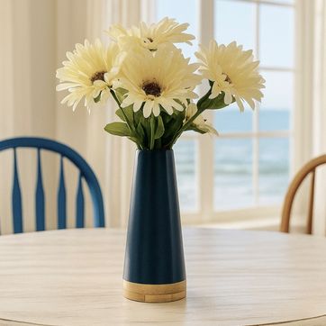 Imagen del producto Florero Ceramica Azul