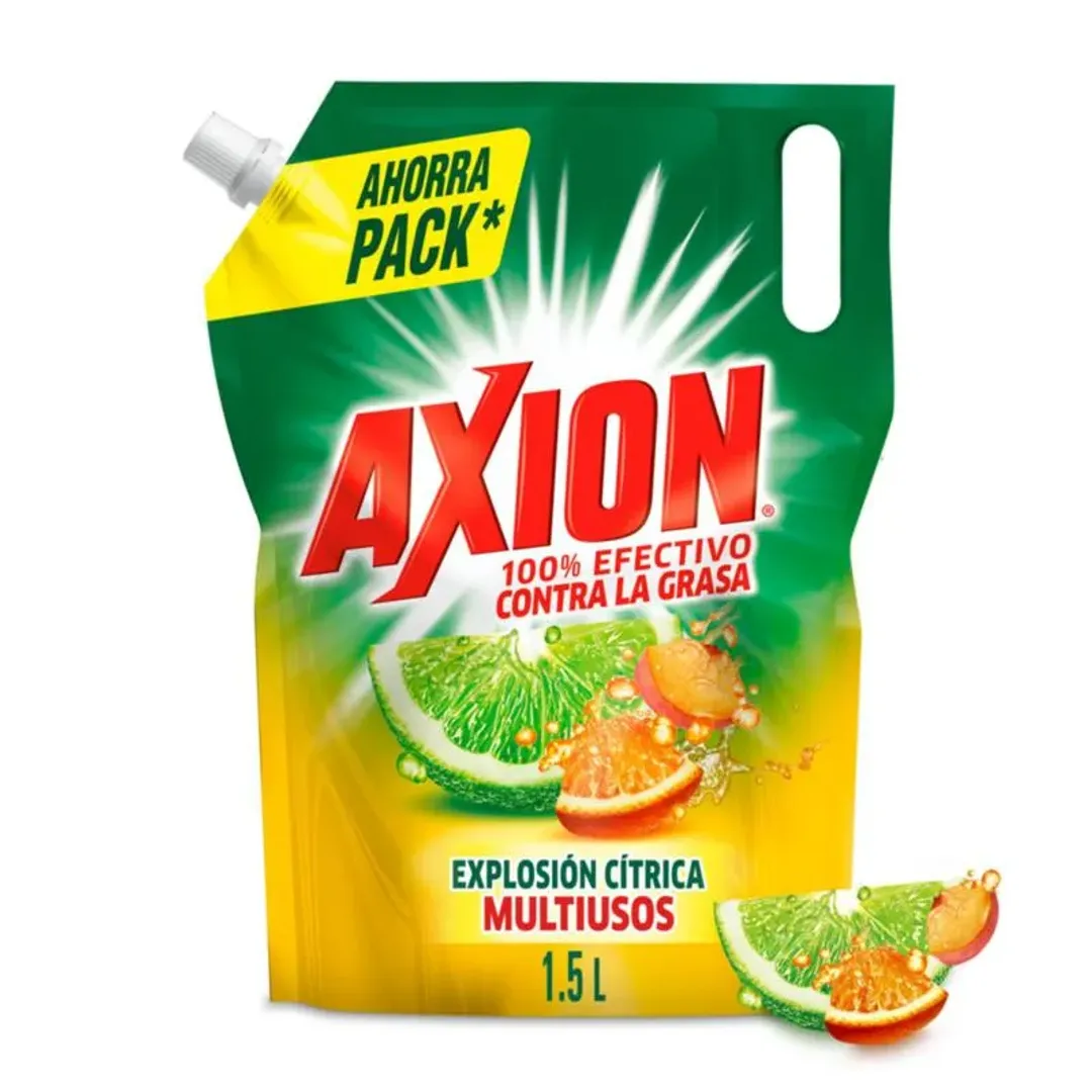 LAVALOZA LIQUIDO AXION EXPLOSION CITRICA X 1.5 LITROS