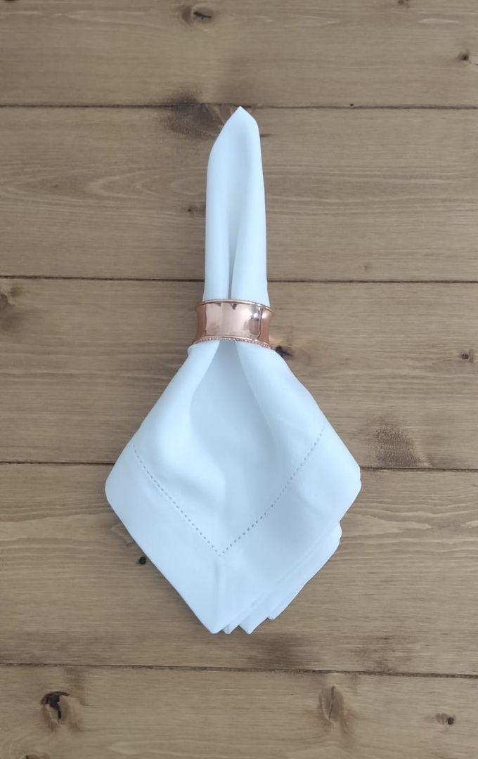 SERVILLETAS DE LINO - BLANCO