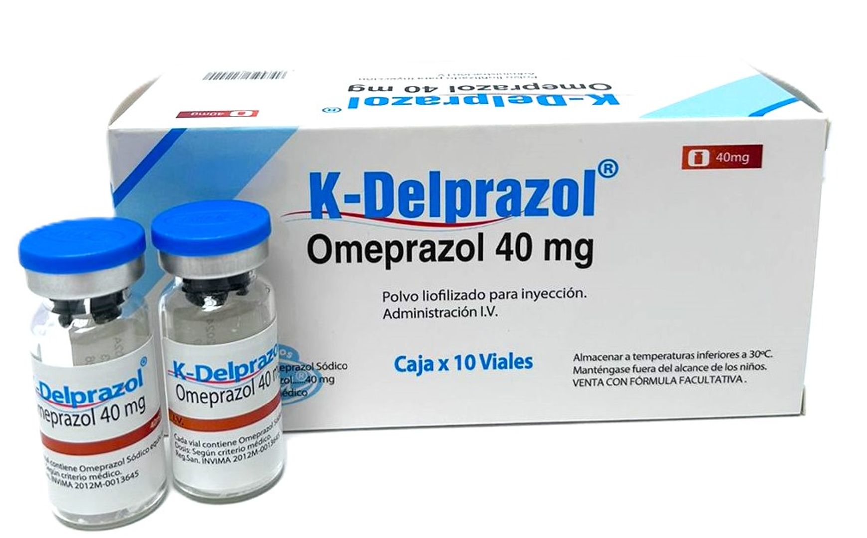K-DELPRAZOL 40 MG ( OMEPRAZOL ) AMPOLLA