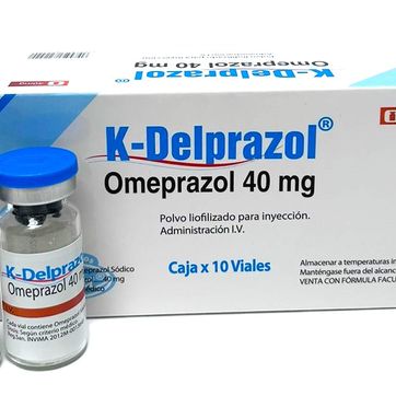 Imagen del producto K-DELPRAZOL 40 MG ( OMEPRAZOL ) AMPOLLA