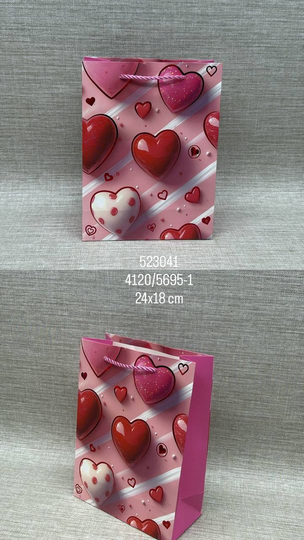 BOLSA DE REGALO SURTIDA 24X18 CM