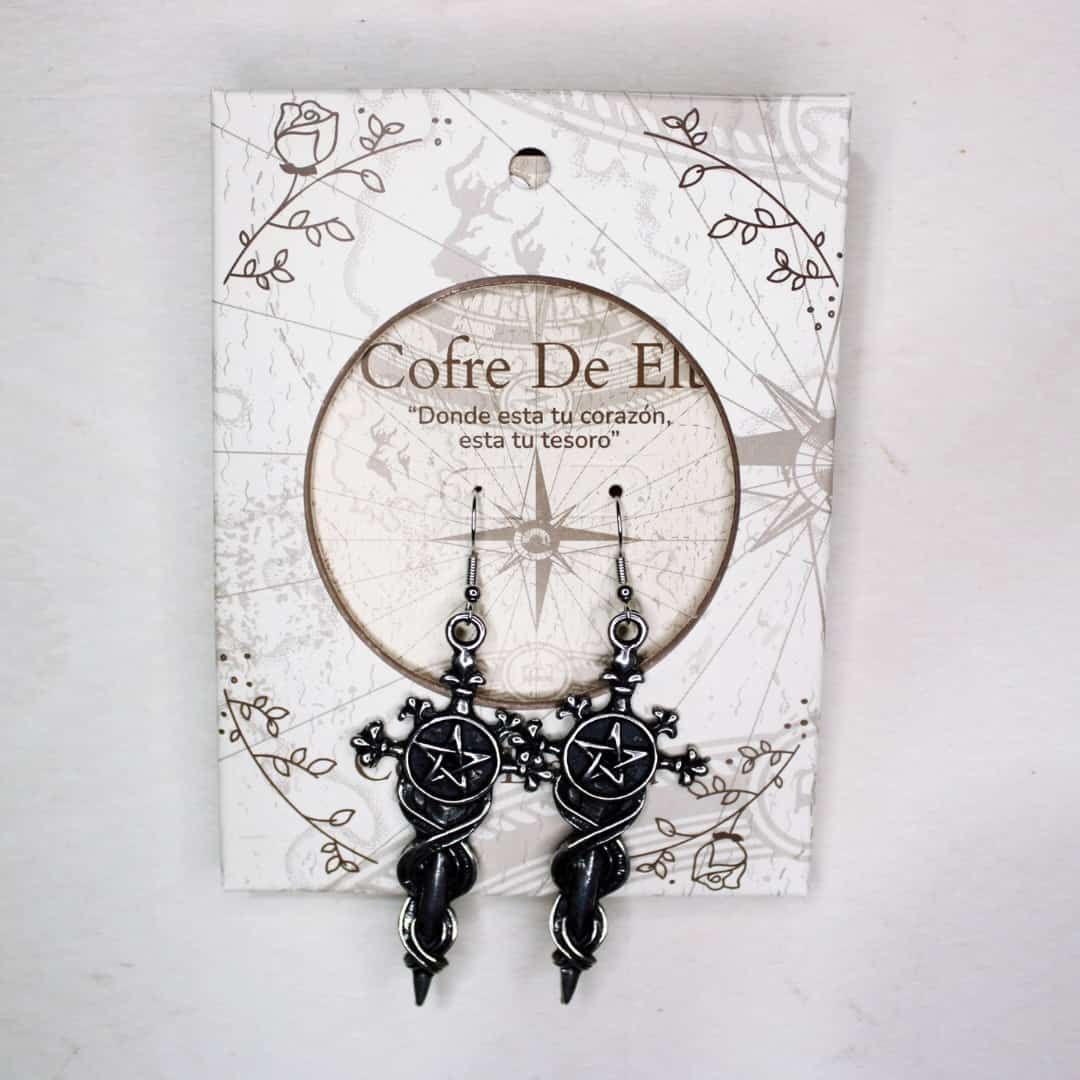 ARETES CRUZ ESTRELLA