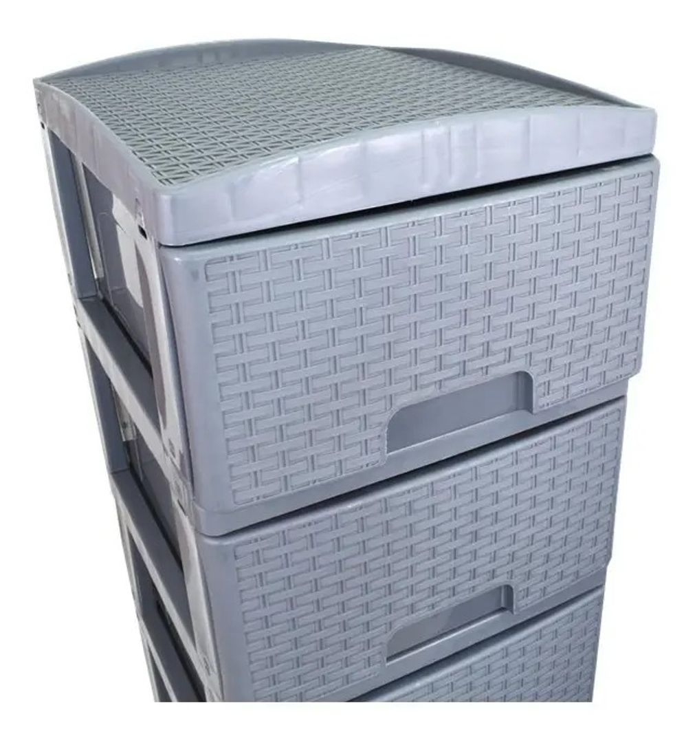 PRACTIMUEBLE X5 COLPLAST RATTAN GRIS ✨