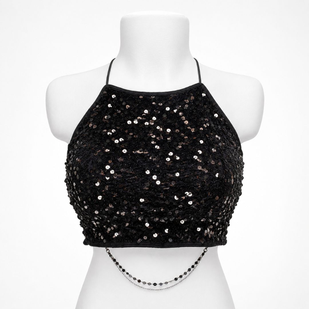 Blusa brillos ref 070
