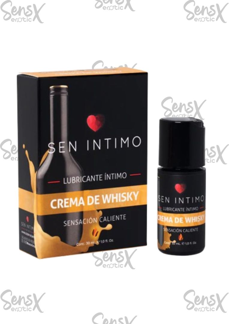 Lubricante Crema de Whisky Sen Íntimo – Sofisticación y Placer 30ml