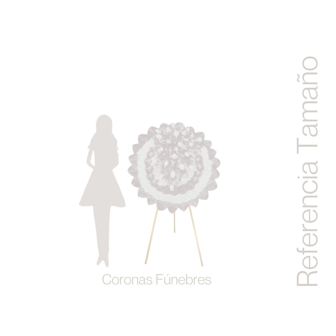 CORONA HOMENAJE FLORAL