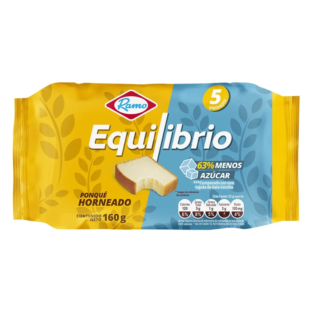 PONQUE HORNEADO EQUILIBRIO*5*160G