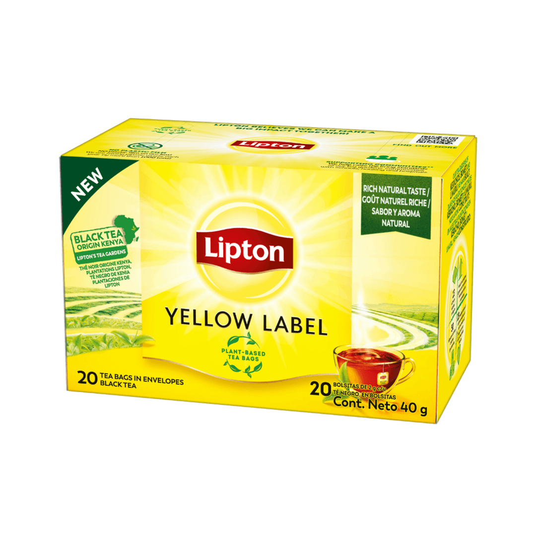 TE LIPTON YELLOW LABEL*20