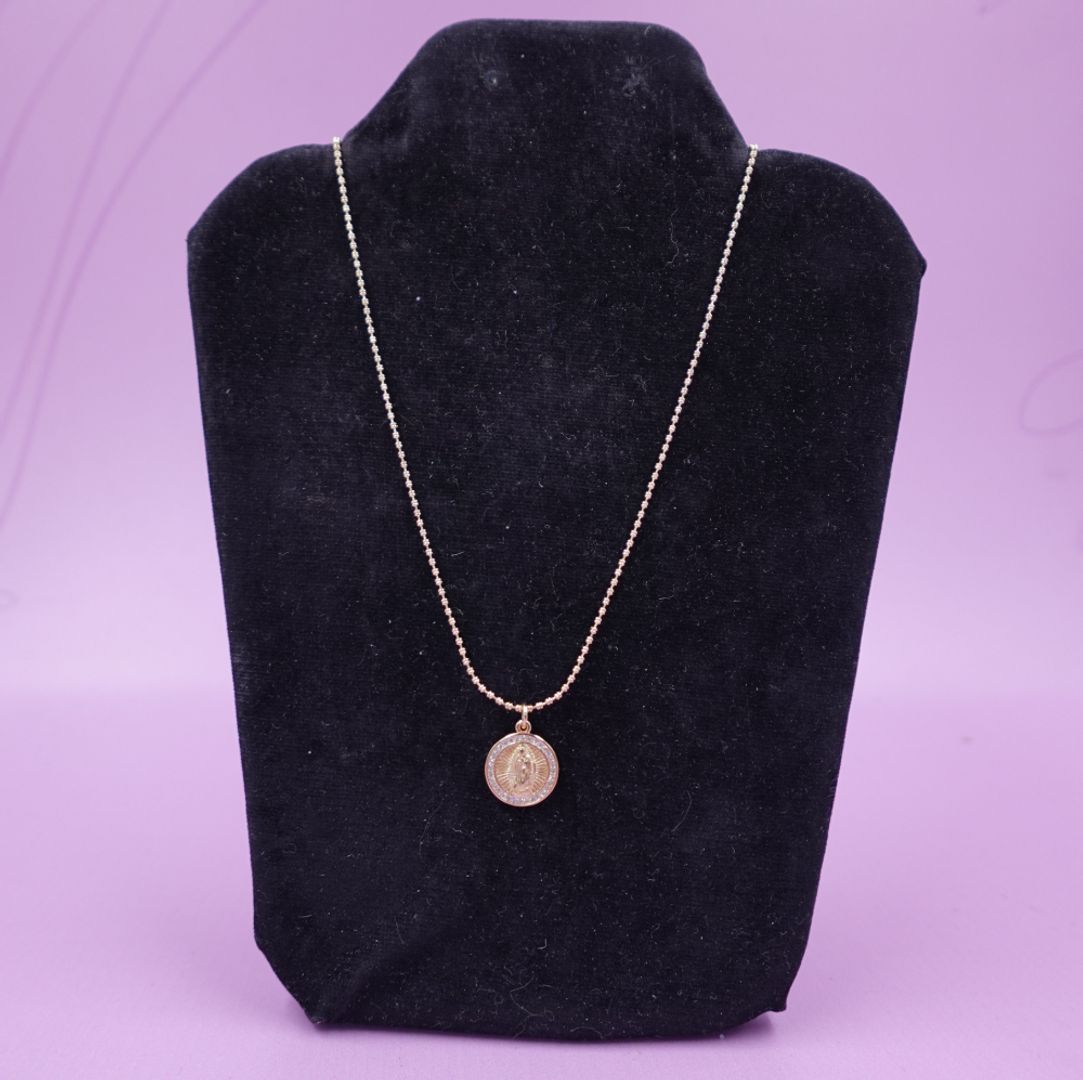 CADENA VIRGEN DORADA 